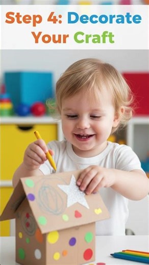 Fun and Easy Paper Craft for Toddlers | Step-by-Step Craft Video