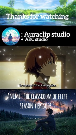 Got perfect score in math test [The classroom of the elite season 4 episode 5]