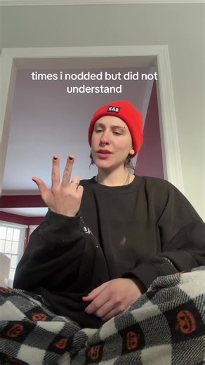 no thoughts. just nodding🙂 #neurodivergent #capd #unmasking #audhd #processing