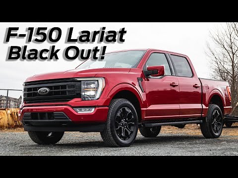 THE ULTIMATE SPEC! 2023 Ford F-150 Lariat Black Appearance Pack Review!