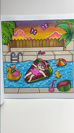 color with me using ohuhu markers (panini’s diary volume 1)