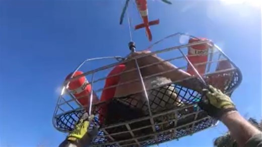 Watch Coast Guard videos of dramatic point-of-view rescues