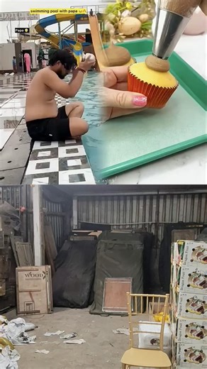 Swimming pool with Papa ② bIIndianfamily #funny comedy video #funny Short video #shorts funny#funny