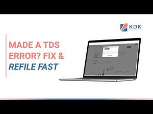Fix TDS Return Errors in Minutes | Excel Method