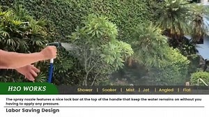Watch Garden Hose Nozzle Metal Sprayer 6 ways Patterns on Amazon Live