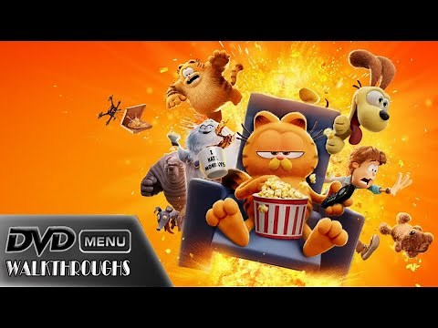 DvD Walkthrough Review for The Garfield Movie