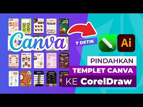 (How to) Move Canva Design Templets to Coreldraw Quickly