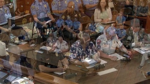 5.5K views · 21 reactions | Putting their lives on the line every day, Guam's public safety officers risk everything to protect the island community. Now, a bill aims to ensure their families are protected, too. Law enforcement rally behind legislation that would provide and increase to life insurance benefits to officers killed in the line of duty. | KUAM News | Facebook