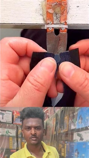 Zipper Lock Fixing Hack 🔥#shorts #metalwork #toolhacks