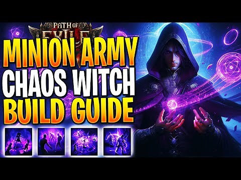 CHAOS MINION ARMY BUILD IS S-TIER! POE 2 Witch Build (4 MILLION DPS)