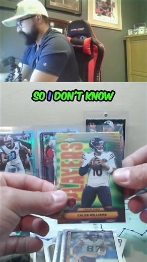Topps Chrome Football Retail Hanger Box: HUGE Caleb & Jayden Pulls!