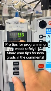 Pro tips that save lives: programming meds and pumps the right way—because one decimal matters. #MedicationSafety #AnesthesiaTips #PumpProgramming #CriticalCare #DoctorLife #MedEducation | Zachary Meade