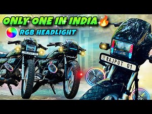 ⚜️Splendor Modified💯| RGB🌈Neon Lights Install In🔥New Splendor Xtec❤️|💀Only One In India🇮🇳
