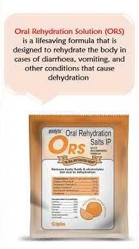 Oral Rehydration Salt(ORS) : uses, composition, instructions on how to reconstitute ORS#health