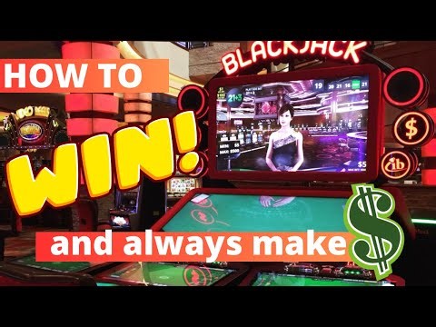 BLACKJACK MACHINE $20 METHOD | LET’S GAMBLE | MUST SEE