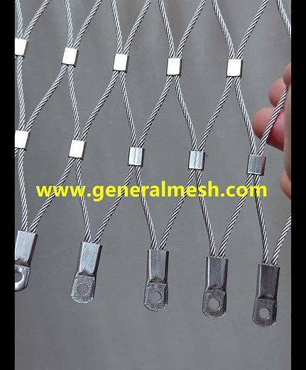 Generalmesh rete flessibile in cavi di acciaio inox #tele #rete #reteflessibileincaviacciaioinox