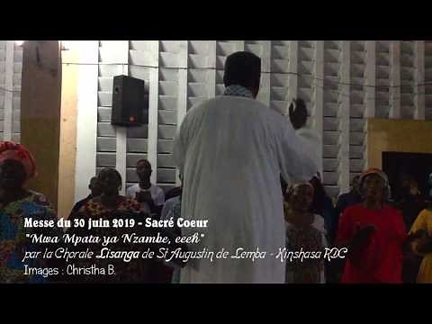 "Mwa Mpata ya Nzambe Eeeh" Chant d'Agnus Dei - Par la Chorale Lisanga de St Augustin