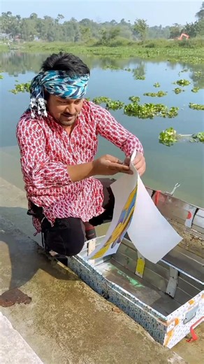 गरीब आदमी को बक्सा से मिला रिमोट कंट्रोल जेसीबी Poor man finds remote control JCB from box #shorts