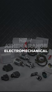 🇺🇸 A new era has arrived: the Athena Electromechanical Range is here! ⚡ From starter motors to voltage regulators, relays to stators, every component is engineered for optimal energy efficiency and enduring performance. With 50 years of expertise and thorough testing, this line is built to go the distance - nonstop. 👉 Ready to experience the Athena difference? Explore the full range through the link: https://loom.ly/O261RaA --- 🇮🇹 Un nuovo capitolo è iniziato: la gamma Elettromeccanica Athe