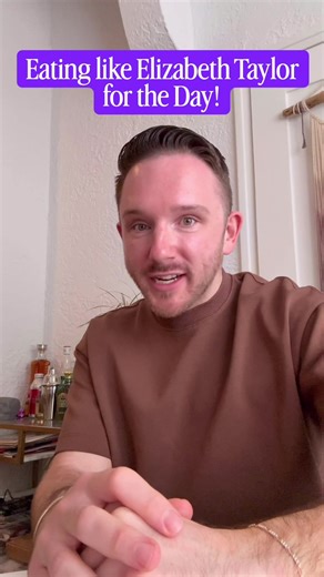 On the 15th anniversary of Elizabeth Taylor’s passing, I’m honoring a true cultural icon by launching my new series: eating like Old Hollywood stars for a day… and who better to start with than Elizabeth Taylor? Based on her personal chef’s menu from her estate, this is everything Elizabeth Taylor ate in a day. @Elizabeth Taylor #oldhollywood #classichollywood #goldenageofhollywood #whatieatinday