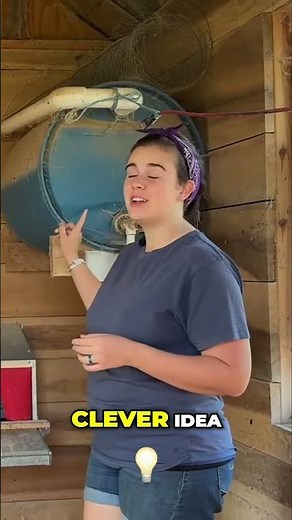 Off Grid Chicken Coop Automatic Watering and Door Features