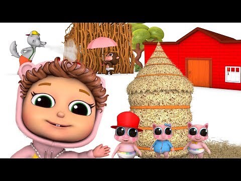 3 Little Pigs | Learn Obedience | Obey Mom