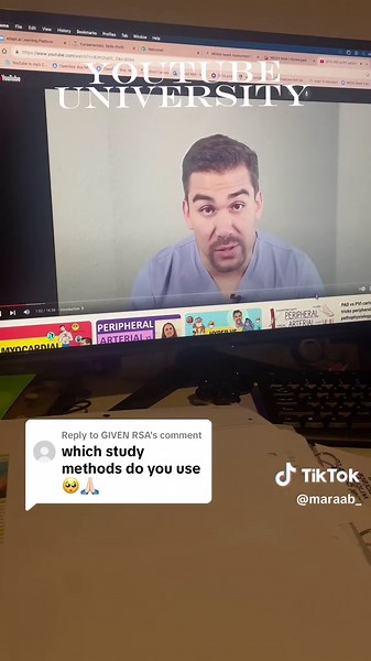 Replying to @GIVEN RSA Study Tips that help you get better grades in Nursing School 🩺💕