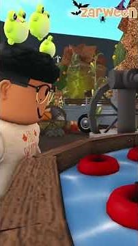 Fall festival bloopers! Full video on my TikTok (JustZaryee) #shorts #roblox