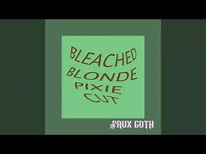 Bleached Blonde Pixie Cut