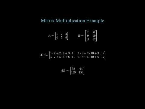 3 Matrix Multiplication Made Simple | Step-by-Step Visual Guide