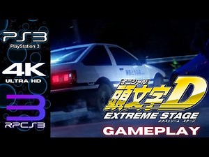 【PS3】Initial D Extreme Stage | RPCS3 Gameplay 4K 60FPS