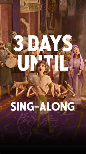 You will be seeing me December 31 front row to the Sing-Along DAVID premiere. 🍿 🎟️: angel.com/david