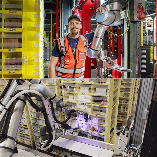 Vulcan is Amazon's First Self-Developed Robot with a Sense of Touch, Thanks to AI-Powered Sensors