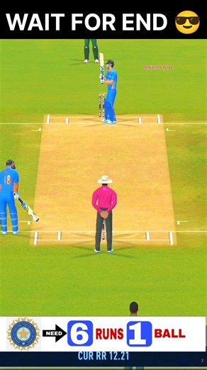 india need 12 runs in 3 ball win the match strike par hai virat kohli #realcricket #youtubeshorts