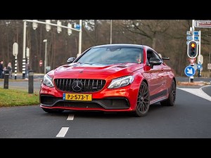 700HP Stage 2 Mercedes C63 S AMG Coupe with Straight Pipes - LOUD Accelerations & Revs !