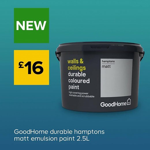605 reactions · 68 shares | Introducing GoodHome paint… A perfect balance of great quality, colours and value. | B&Q | Facebook