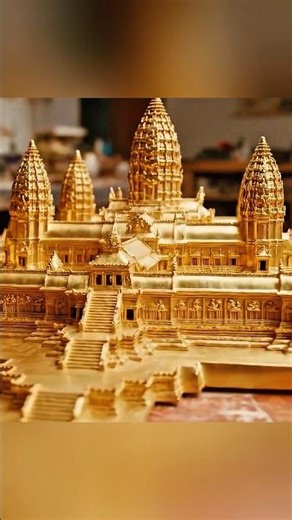 💛✨ Masterpiece of Pure Gold — Luxury Golden Art With Incredible Craftsmanship 🪙 #shorts || Part 15