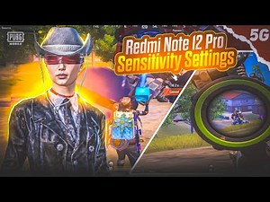 Redmi Note 12 Pro 5g Sensitivity Settings | Pubg & Bgmi | Smooth + Extreme