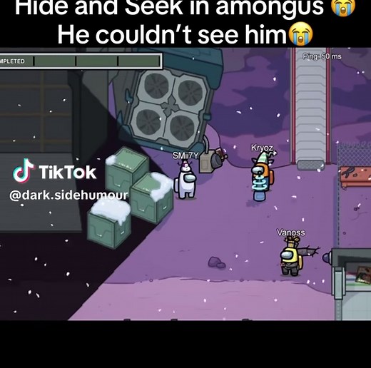 Hide and Seek Fun in Among Us Gameplay