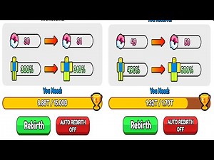 [🐼] Horse Race - Level 30 to Level 49 Rebirth Roblox Simulator Gameplay