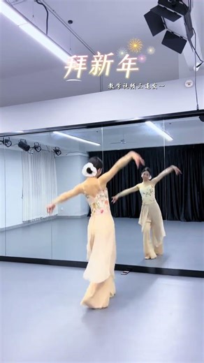 Happy New Year Dance with Zero-basis Teaching