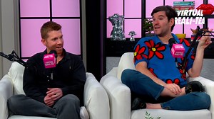 Chris Allen, star of Netflix’s “Million Dollar Secret,” stopped by the Page Six Studio to chat with “Virtual Reali-Tea” co-hosts Evan Real and Danny Murphy about his experience filming Season 1. Chris dished on the ups and downs from his time competing on the reality show — and cleared up those rumors about a “showmance” with castmate Sydnee Falkner. | Virtual Reali-Tea