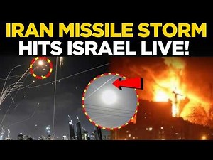 LIVE: Iran Unleashes Missile STORM On Israel | Eilat ROCKED By Massive Blast | TEL AVIV IN Flames