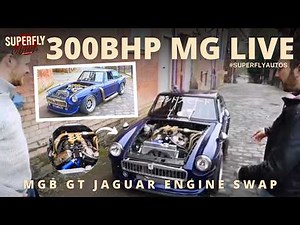 300bhp Custom 1979 MGB GT with Jaguar V6 Engine Swap
