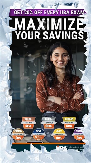 It's timeeeeee!!! Enjoy 20% OFF on ALL IIBA certification exams when you purchase and complete the exam by December 30th, 2025! Take advantage of this rebate NOW and get #IIBACertified: https://www.iiba.org/business-analysis-certifications/iiba-certifications/iiba-special-offer-ending-december-30/?utm_source=Linkedin&utm_medium=organic&utm_campaign=Year-end-promo-2025 | International Institute of Business Analysis (IIBA) | Facebook