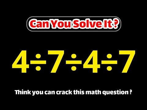 What’s the Answer? Most People Get This Math Question Wrong!