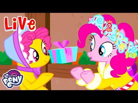 🔴 LIVE | Christmas Episodes! 🎄✨ My Little Pony Friendship Is Magic 🦄 Children's Cartoon 💖 MLP FIM