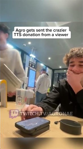 Irl streamer gets a crazy tts from a viewer #irlstreaming #irl #clips #funny #tts #god #godfirst