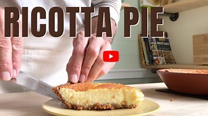 Ricotta Pie with Almond Graham Cracker Crust