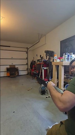 Aliens Nerf Pulse Rifle 60 Round Mod First Test Fire 2